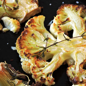 EatTheSeasons - Ottolenghi Inspired Roast Cauliflower w Tahini, Greek Yoghurt & Lemon Sauce