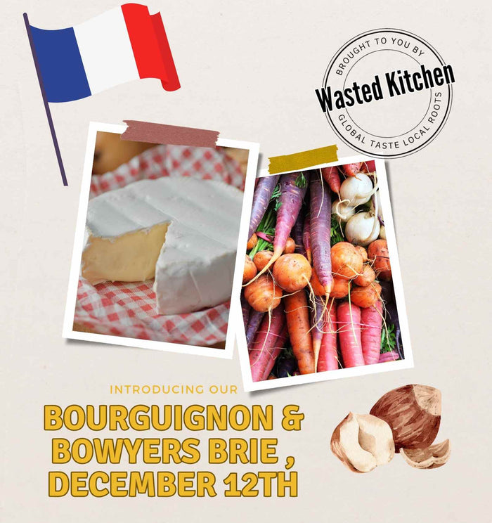 December 12th – Bourguignon & Bowyers Brie Dabba Menu