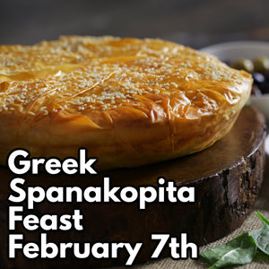 February 7th - Greek Feast