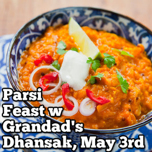 May 3rd - Parsi Indian Feast
